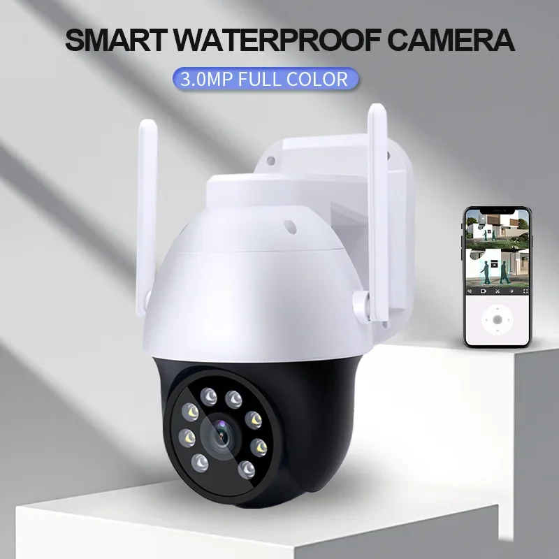 2MP 1080P Yoosee APP Full Color  Wireless  PTZ IP Dome Camera AI Humanoid Detection Full Color Security CCTV Baby Monitor