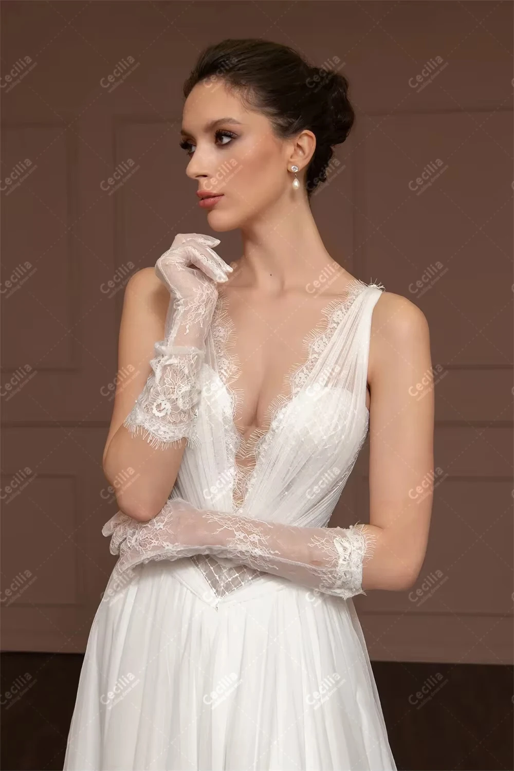 Gaun Pengantin Anggun Model A- - Vintage Fashion Dress ulasan dan harga