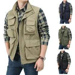 Men's Casual Multifunctional Vest Waterproof Quick-drying Outdoor Fishing Vest Leisure Sports Photography Leisure Undershirtdrop