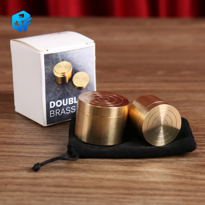 Double Brass Box - Money Magic / Magic Tricks