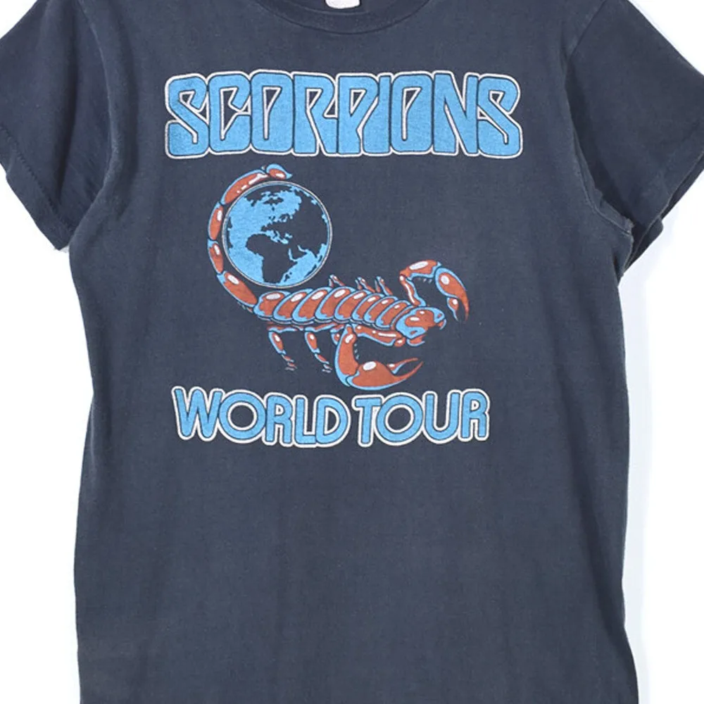 Christmas gift 70S Scorpions World Tour Cotton Unisex All Size 23D1318