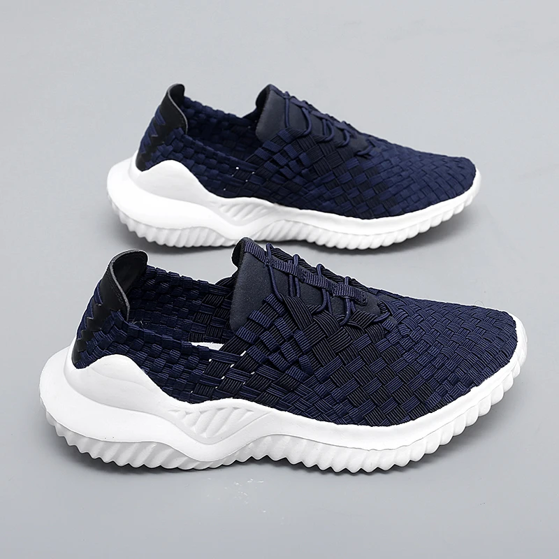 

Hot Selling Practical Mens Sports Shoes Odor Resistant Ultra Light Elastic Running Shoes and Cushioned Anti Slip Walking Shoes