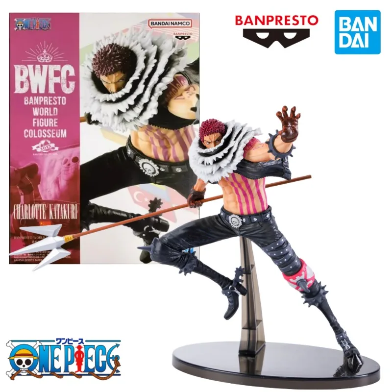 

Original Genuine Banpresto One Piece BWFC 22cm Charlotte Katakuri Anime Figure Toys Gift Collectible Model Ornaments