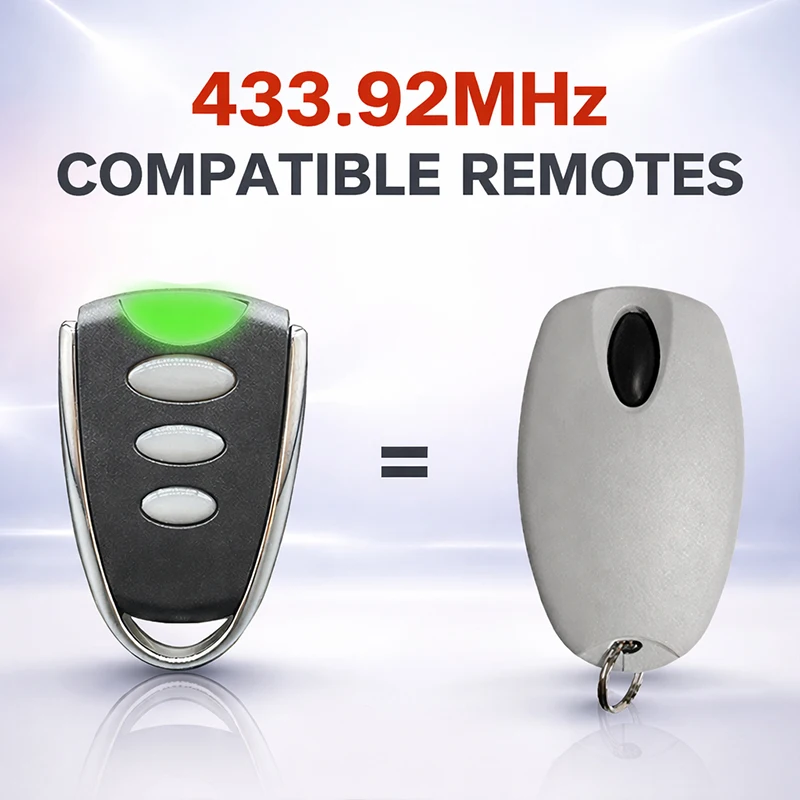 For HOMENTRY PS94331 Garage Door / Gate Remote Control 433.92MHz Rolling Code Electric Gate Opener