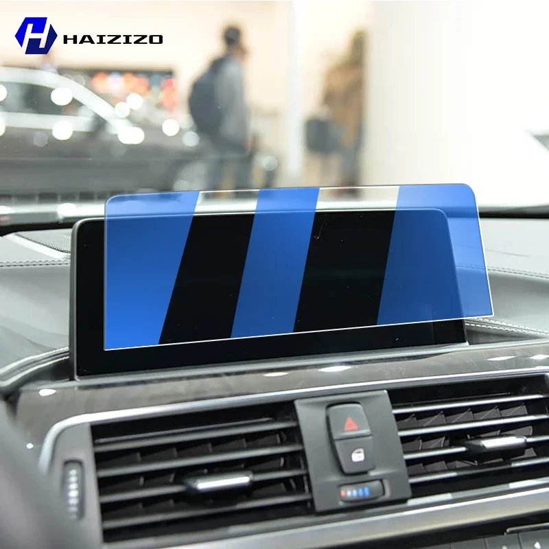 Image of Für BMW Serie 3 F30 F31 F34 2013-2018 Gehärtetes Glas Auto Navigation Screen Protector Film Dashboard Monitor Bildschirm schutzhülle