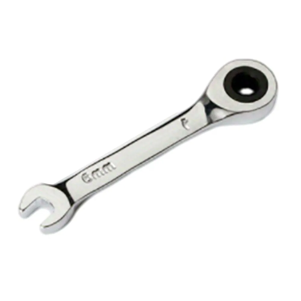 

Chrome Vanadium Alloy Repair Tool Mechanical Maintenance Ratchet Short Handle Mm 72 Tooth Open-end Torx Wrench Precision Ratchet