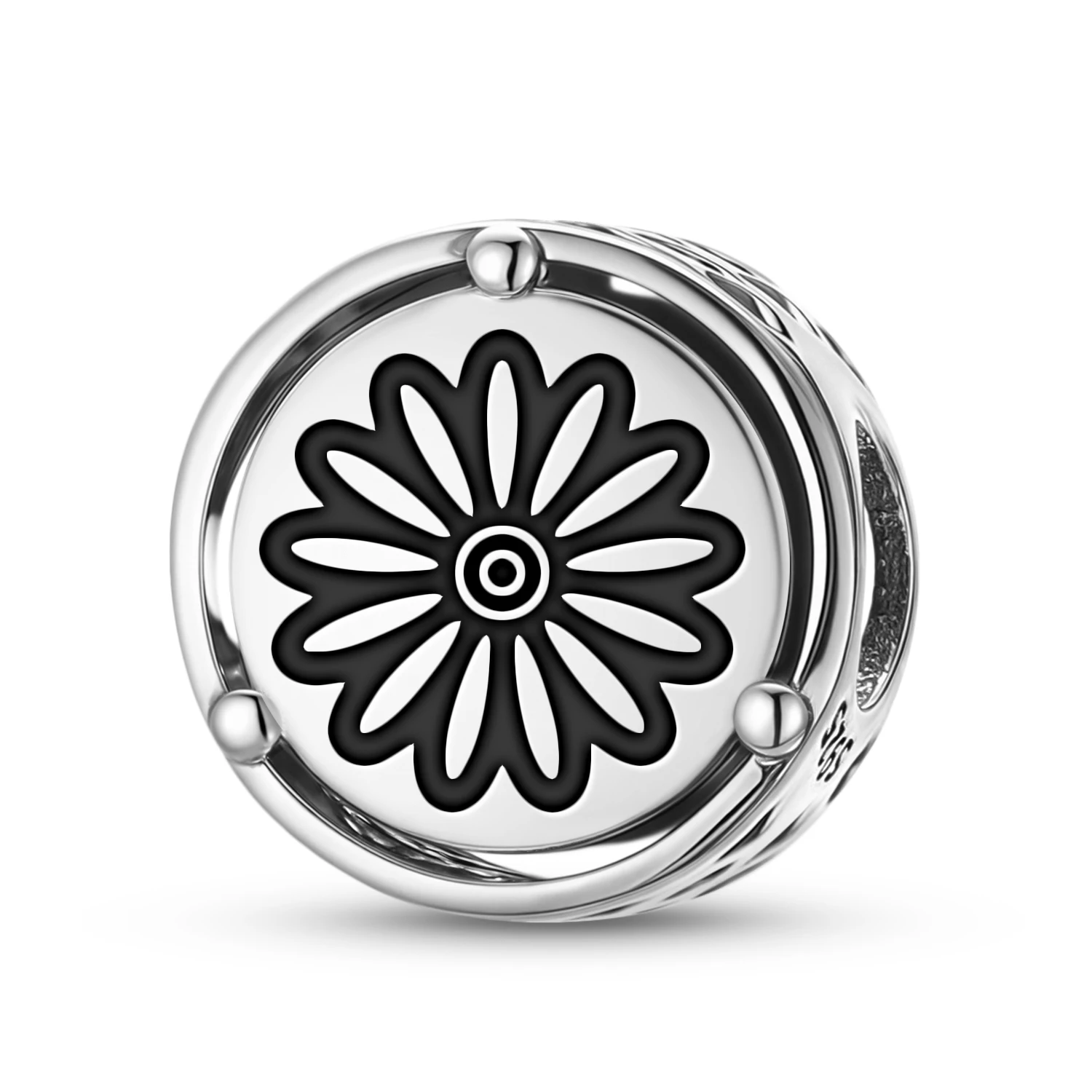 

Flowers Black-Eyed Susan 925 Sterling Silver Symbol Charm Fit Original Bracelet Diy Jewelry Accessories Family Bead