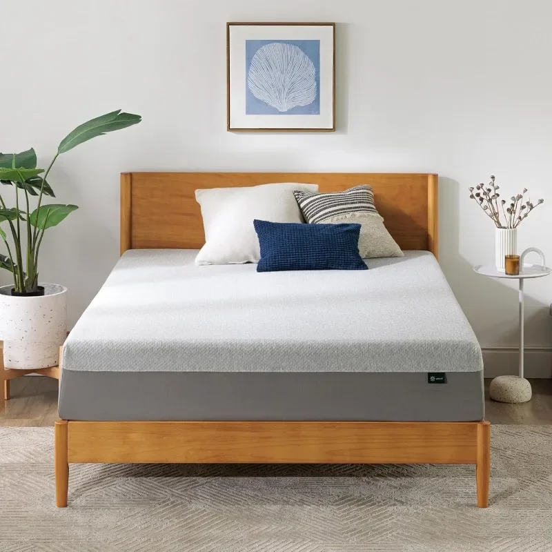 12 Inch Ultima Memory Foam Mattress [New Version], Queen, Fiberglass Free, Medium Firm Feel, Breathable Airflow Memory Foam