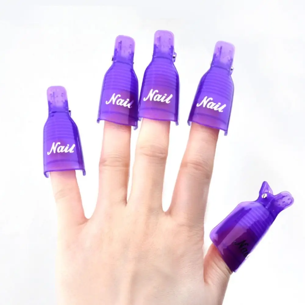 Clips de Gel para uñas, herramientas de envoltura para quitar esmalte de Gel UV, herramientas acrílicas para el cuidado de las uñas, bricolaje