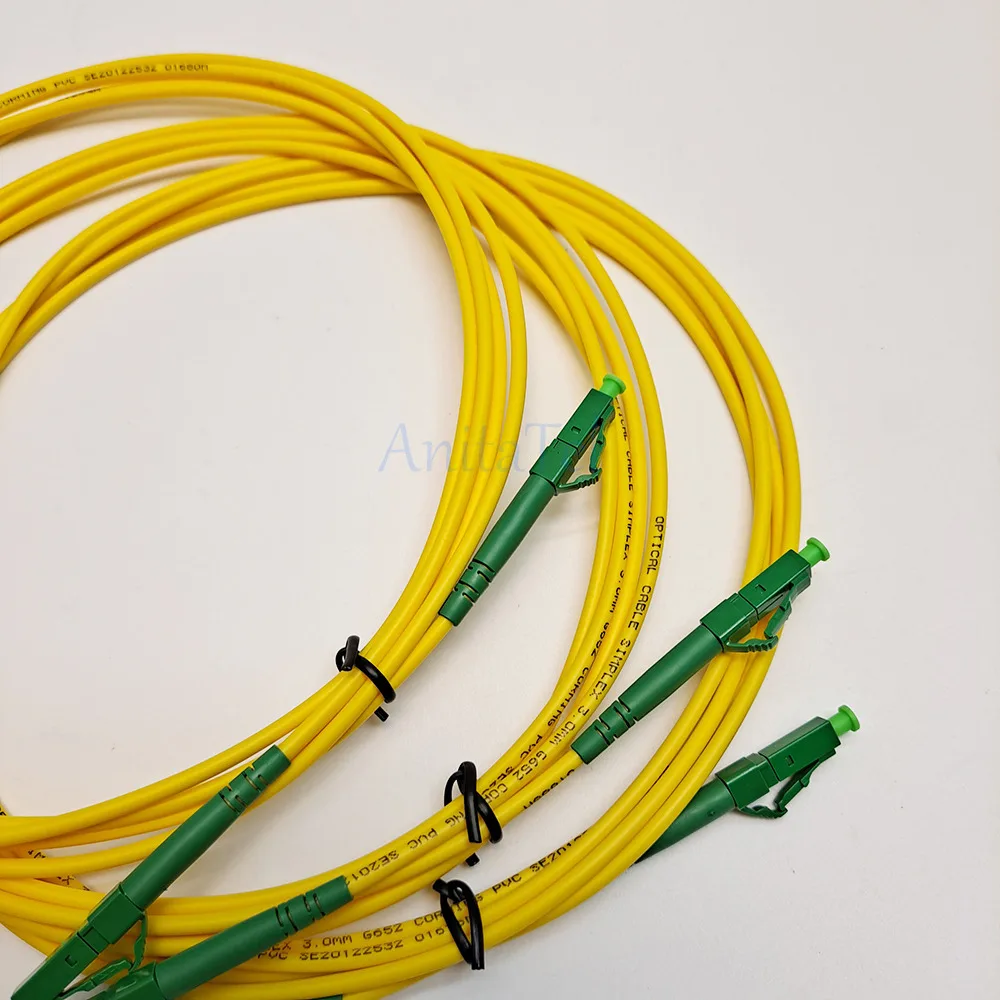 

Патч-корд Simplex LC/APC-LC/APC 1 м/2 м/3 м/5 м/ оптоволоконный соединительный кабель 2,0 мм или 3,0 мм ПВХ FTTH