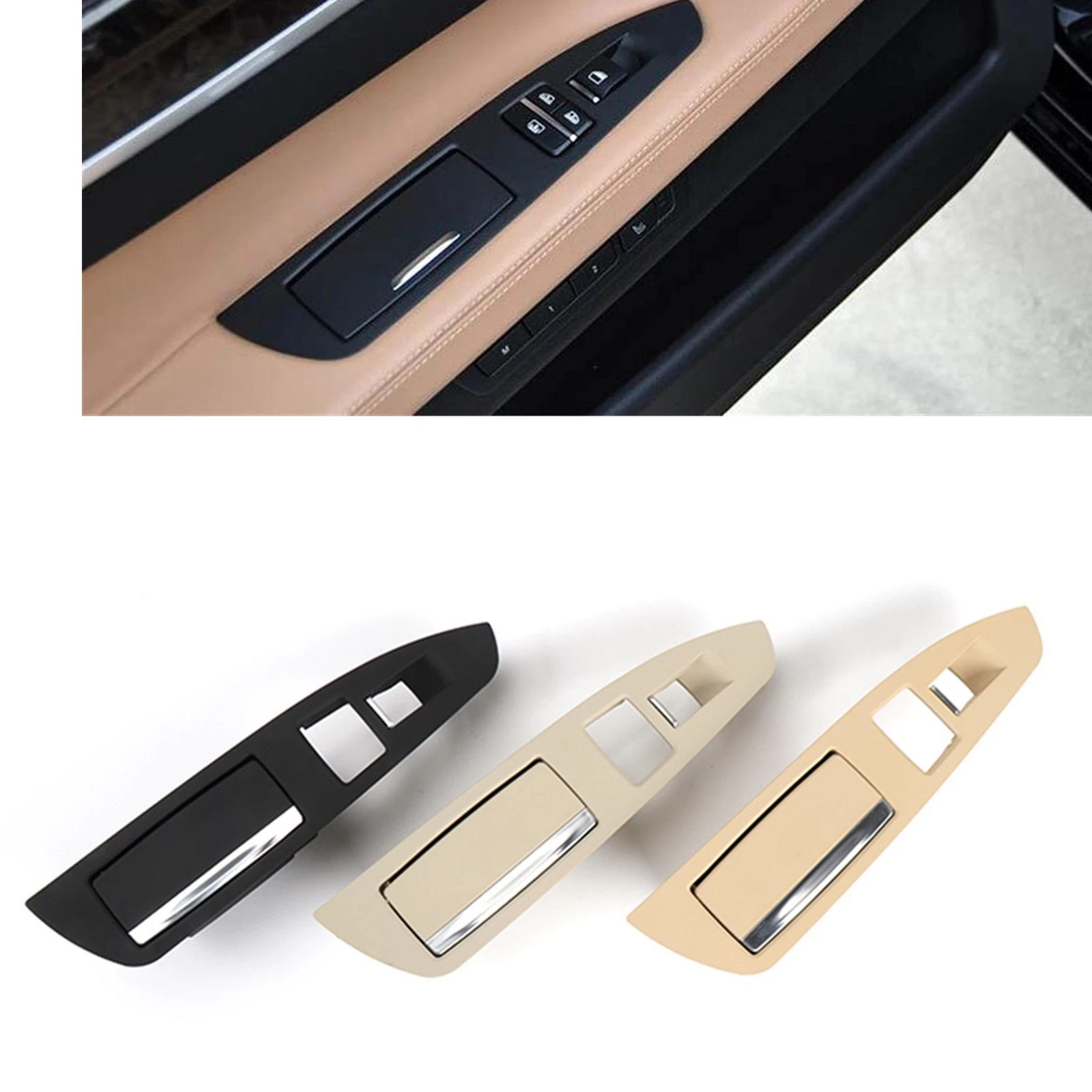 1pc Rear Door Ashtray Case Assembly For BMW 7 Series F01 F02 730 735 740 745 750 760 Side Armrest Cigar Cigarette Lighter Cover