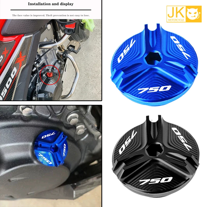 

For HONDA Forza 750 FORZA750 forza 750 2020 2021 2022 Motorcycle Accessories Tank Filler Screw Plug Engine Oil Filler Cap Cover