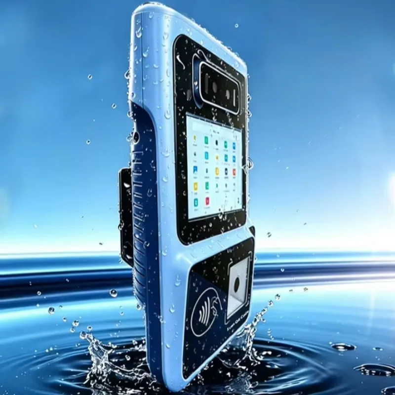 Waterproof QR Barcode Scanner Bus Validator Access Control Turnstile Bus Card Validator For Fare Collection System