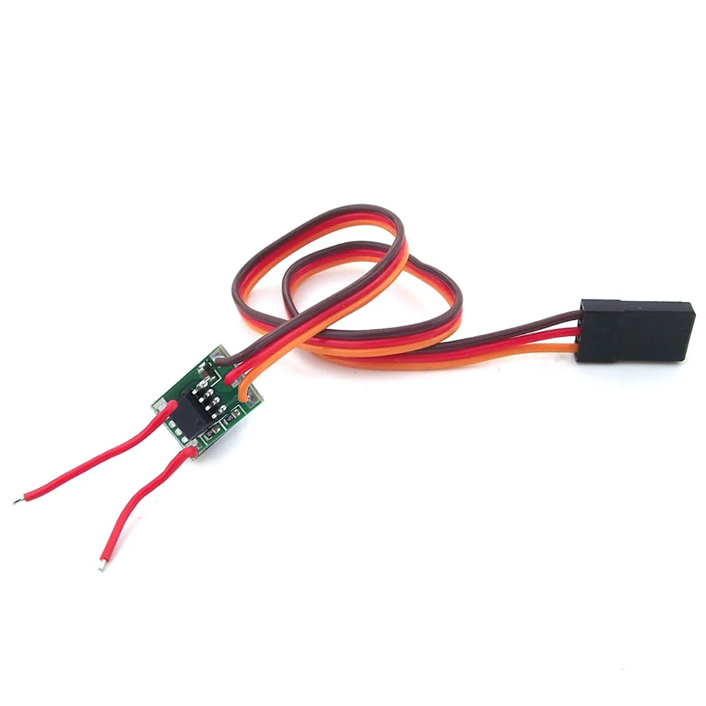 DC3.5-8. Dwukierunkowy 4V dwukierunkowa szczotkowana kontrola prędkość ESC dla Model RC zbiornika łodzi szczotkowana części zamienne do silnika