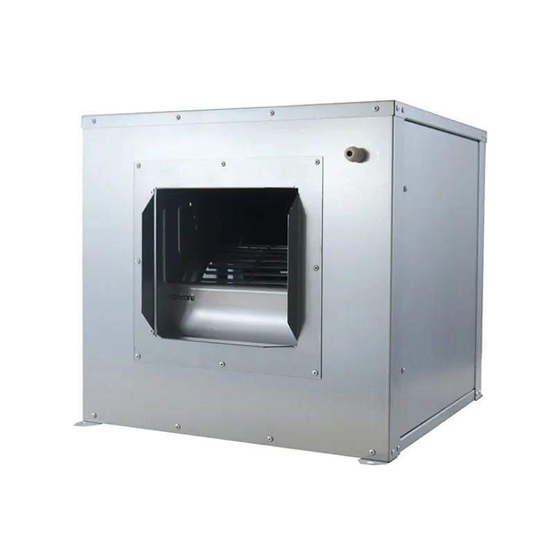 12/12 Galvanized Steel Housing Air Box with Centrifugal Radial Fan and Noise Panel Box Motor Fan 900W 3500CFM