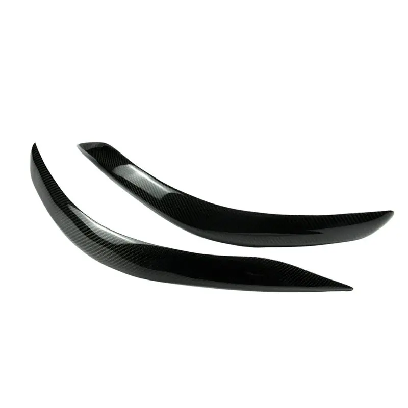 

For Toyota Alphard 20 Series 2008-2012 Carbon Fiber Headlight Eyelid Eyebrow Trims Car Exterior Accessories