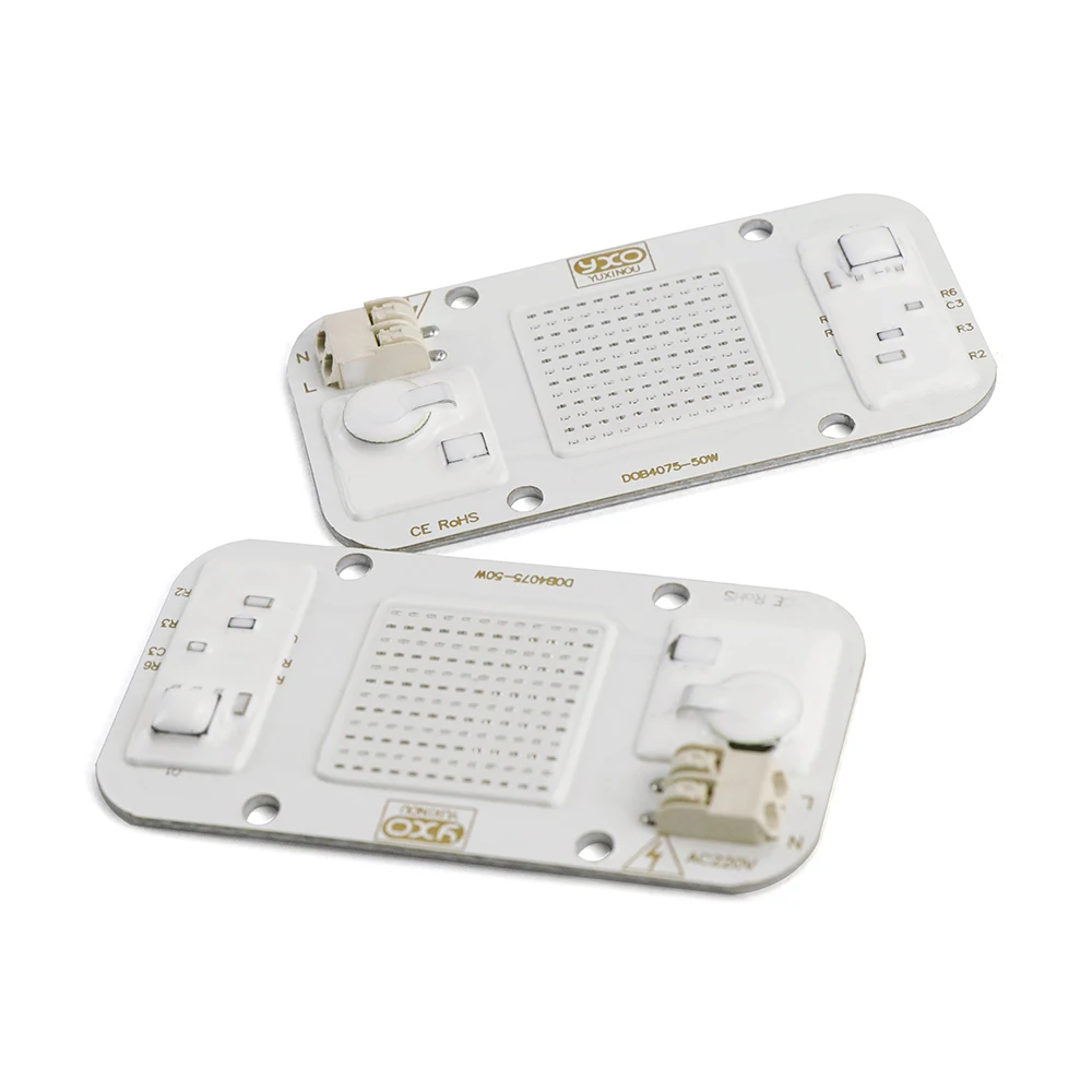 220v 50w led uv de alta potência 395nm lâmpada uv chip magnético grânulo diodo lâmpada fluorescente para cura da impressora