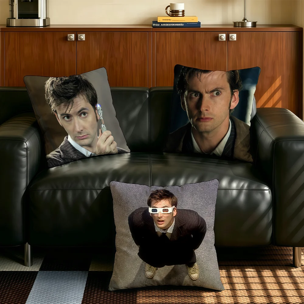 TV The D-Doctor cushion cover Comfortable Decorative For Bedroom Living room Dormitory Picnic and Holiday Decoration