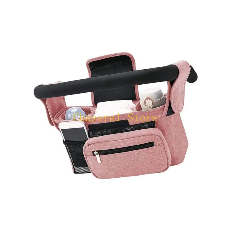

E7CE Impermeable Pushchair Addition Including Warm Drink Possessors and Organized Storage Pouches