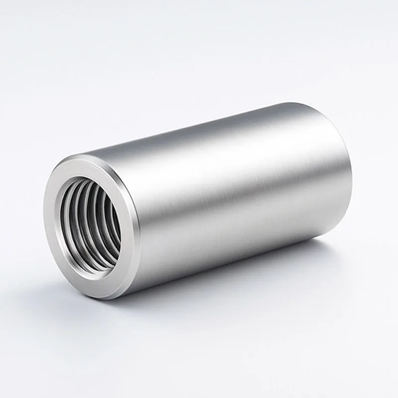 1Pcs M12 M14 M16 M20 304 Stainless Steel Round Coupling Nuts Extend Long Connection Thread Nut For Ship Assembly Length 16~30mm