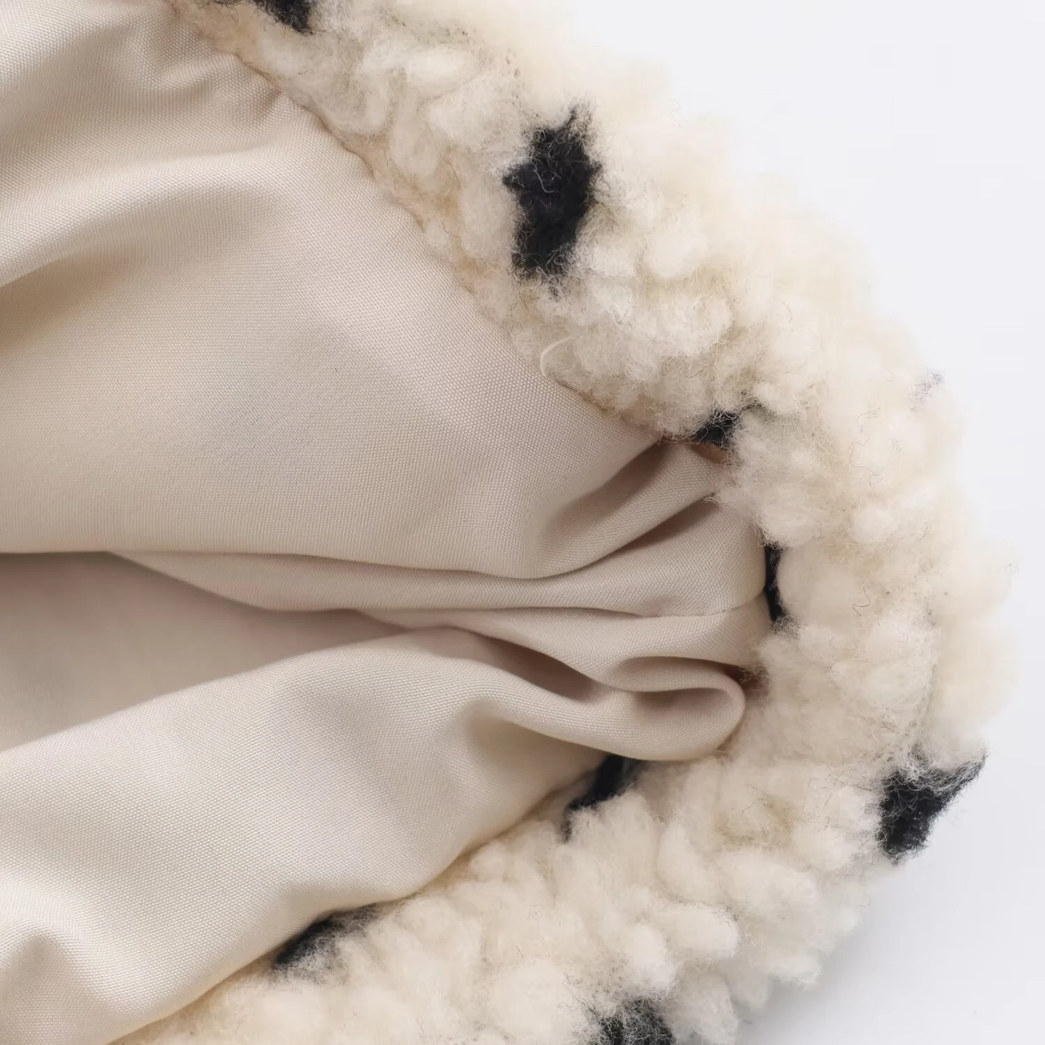 DEEABAE شتاء جديد الملابس النسائية البولكا نقطة نمط الرباط الخصر cinching الوقوف طوق جاكيت من الصوف سترة قطن #5