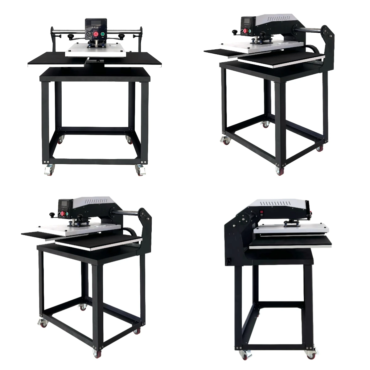 

Новая полуавтоматическая термопресс-машина 2026 года с двумя станциями 16*20 и функцией автоматического открывания