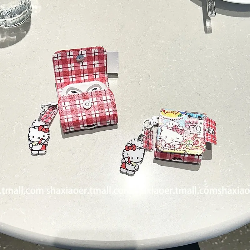 مرحبا كيتي بو حقيبة سماعة الاذن ل Airpods 4 3 2 1 Pro2 لطيف الكرتون سماعات لاسلكية الغطاء الواقي المعلقات ل Airpods Pro