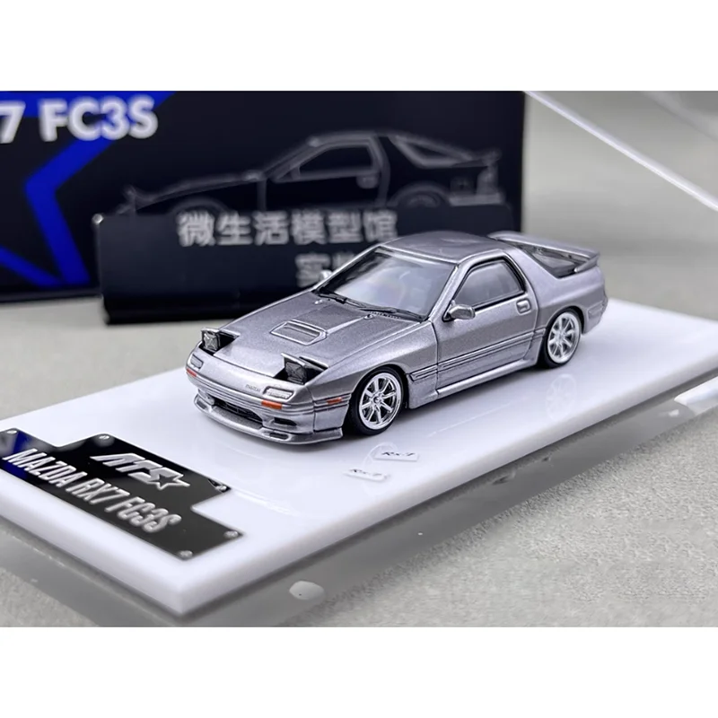 

ATS литой под давлением масштаб 1:64 RX-7 FC3S сплав моделирование модель автомобиля для мальчиков хобби коллекционные сувениры праздничные подарки дисплей