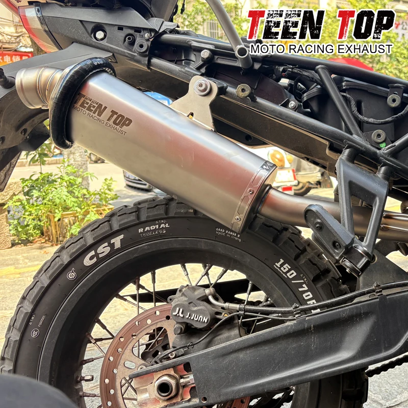800MTX Auspuff-Schalldämpfer aus Edelstahl für Motorräder, Racing-Schalldämpfer in Premium-Qualität für CF MOTO 1000MTX 2025+ mit DB Killer