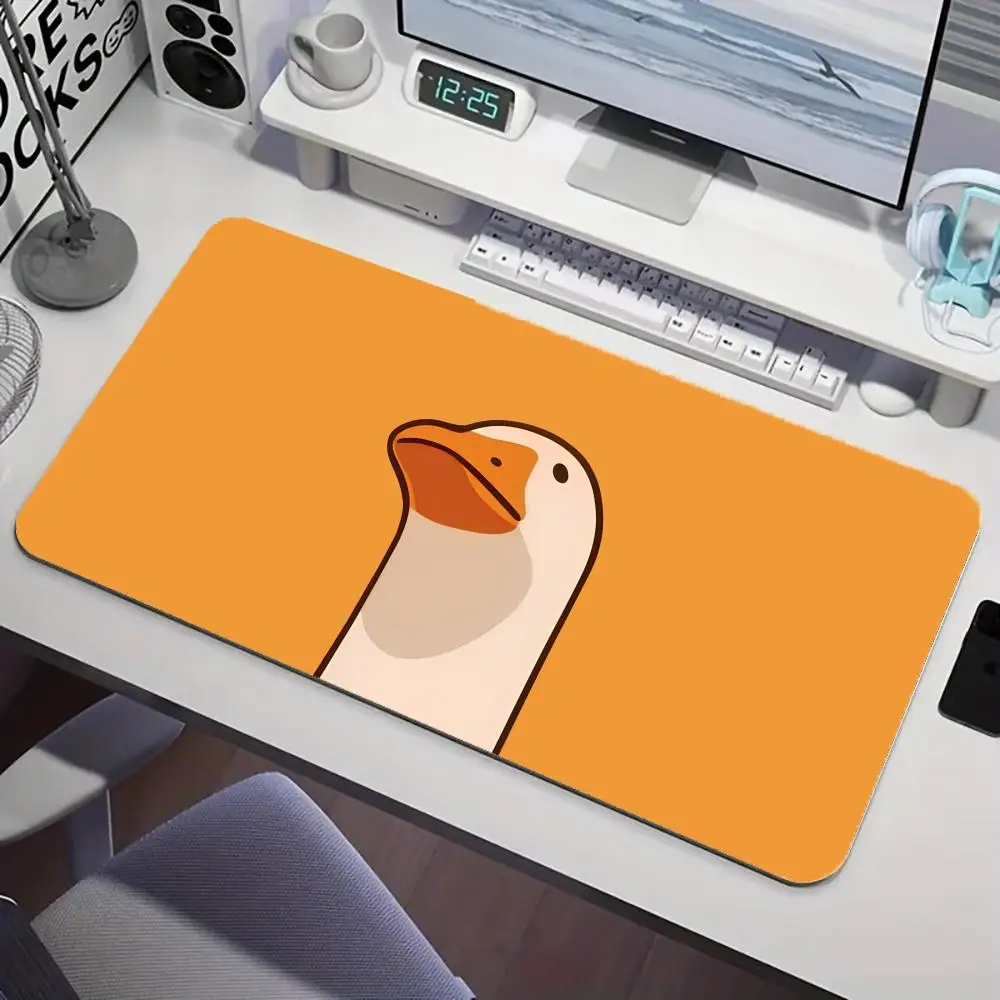 

Cartoon Funny Duck Mouse Pad Large Gaming MousePad Anti-Slip Rubber Desk Mat HD Gamer Office Use Computer Accessories Deskmat