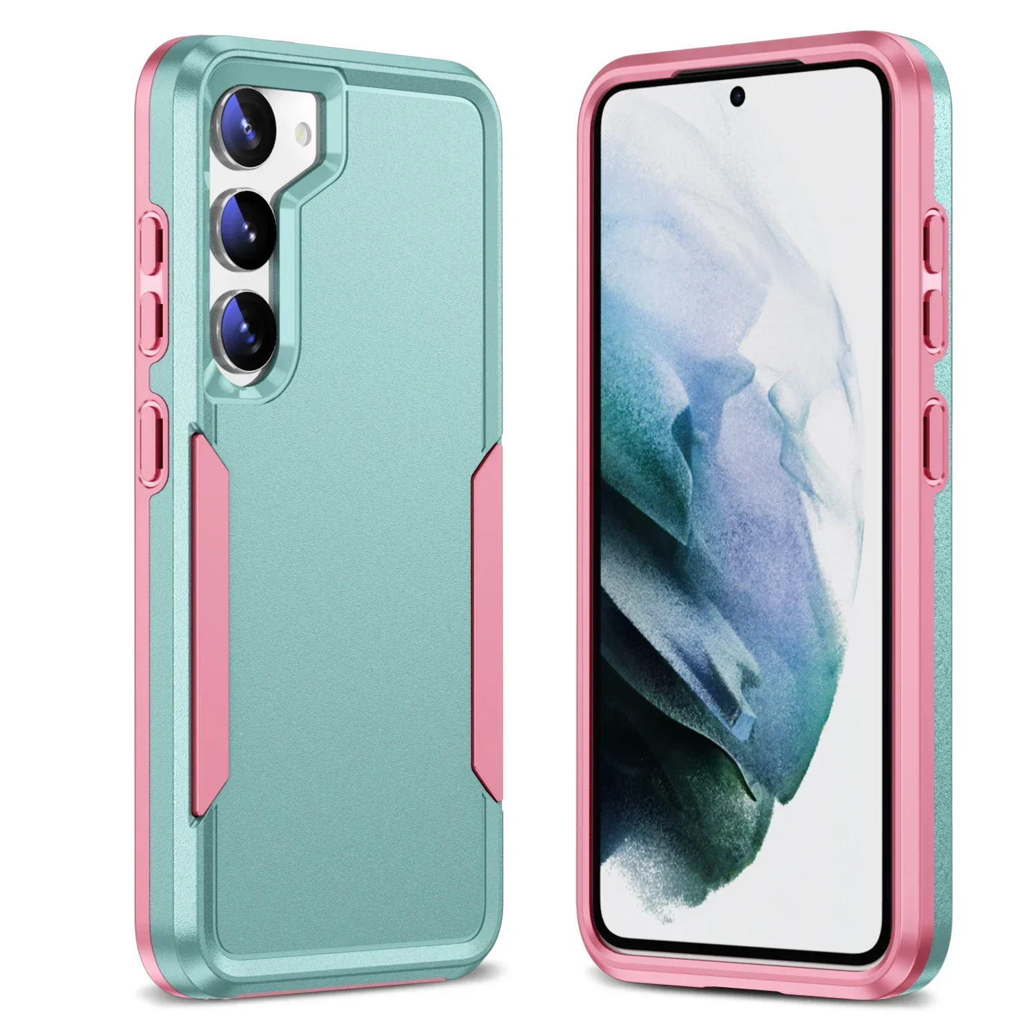 Anti-Vallen Hard Cover Beschermhoes voor Samsung Galaxy S23 S24 S25 Ultra S22 Plus S21 FE S20 5G A15 A55 A35 A16 A56 A36