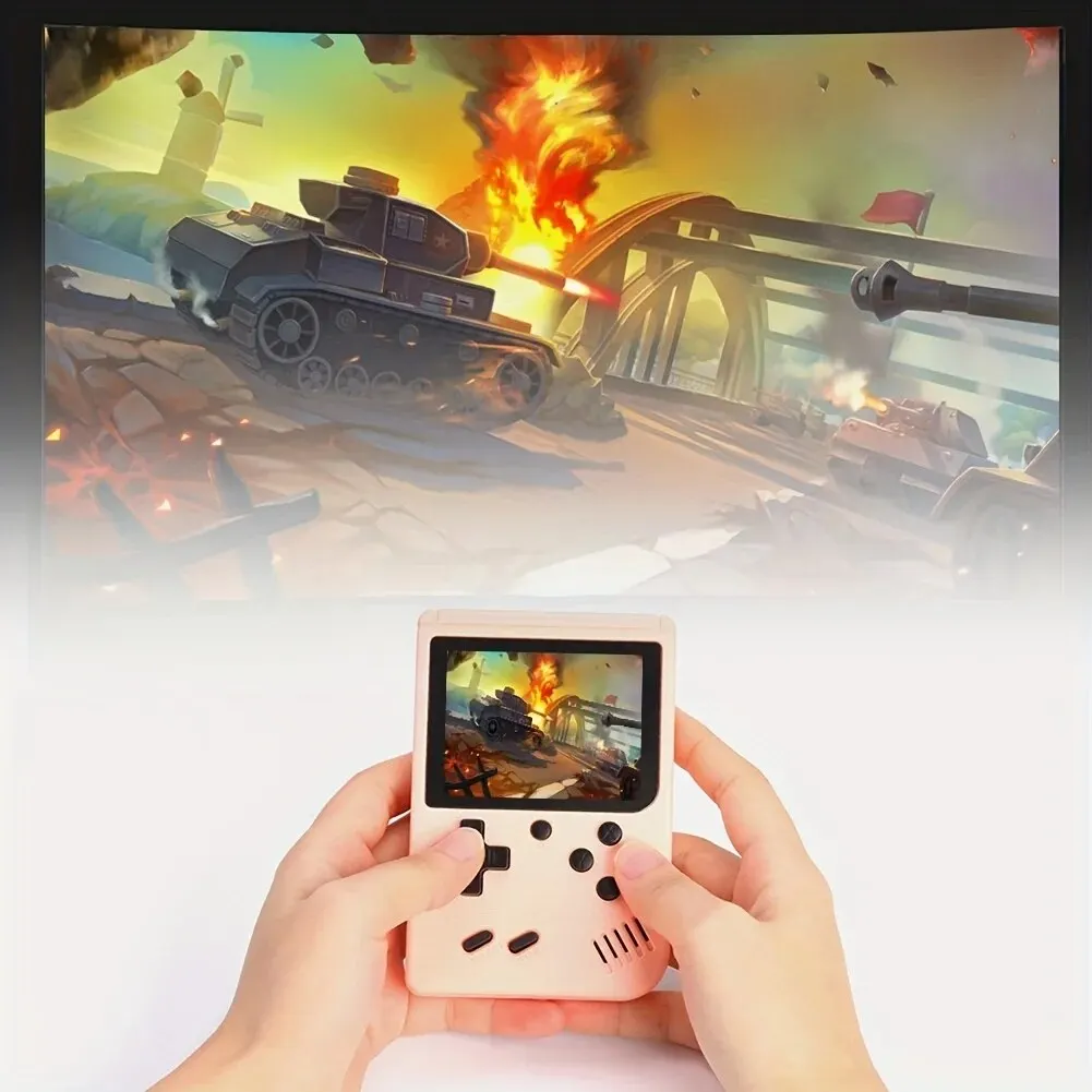 2.4 Inch LCD Screen Retro Video Game Console Built-in 400 In Handheld Portable Game Console Christmas Gift Christmas