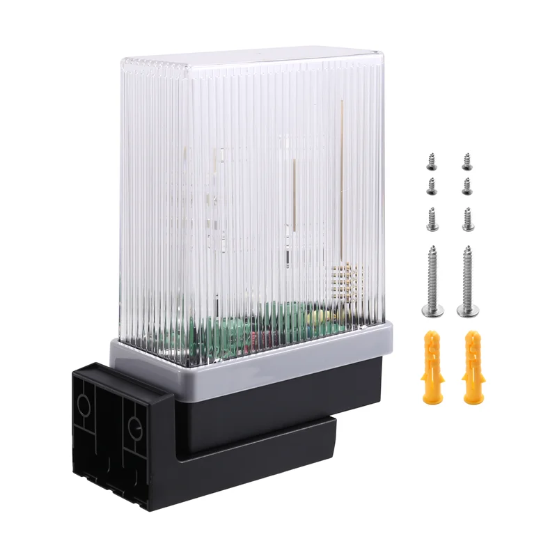 BTLIFE-ประตูแฟลช 12V-265V AC DC ป้องกันความปลอดภัย LED แฟลชไฟเตือนกระพริบ