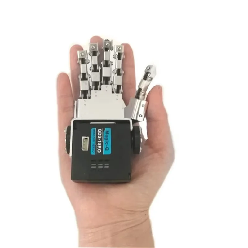 FBIL-Mini Robot Hand Five Fingers Metal Manipulator Arm For Humanoid Robot DIY Kit
