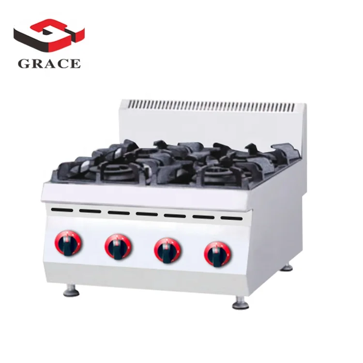 

Professional Commercial Restaurant Gas Stove Top-Table Burner For Cooking Food