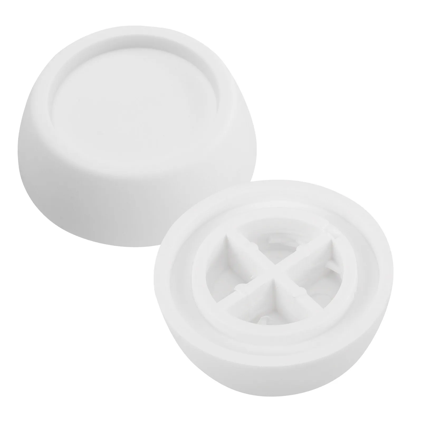 2Pcs Anti Vibration Foot Pads Washing Machine Non Slip Feet Stabilizer Pads for Washer Dryer Furniture Mats Washing Machine Mat