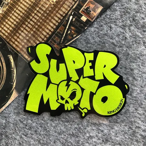 Светоотражающие наклейки JDM Super Moto, декор для мотоциклетного корпуса, лобового стекла, шлема, наклейки, аксессуары для Yamaha MT07, MT09, Nmax, R3, R1