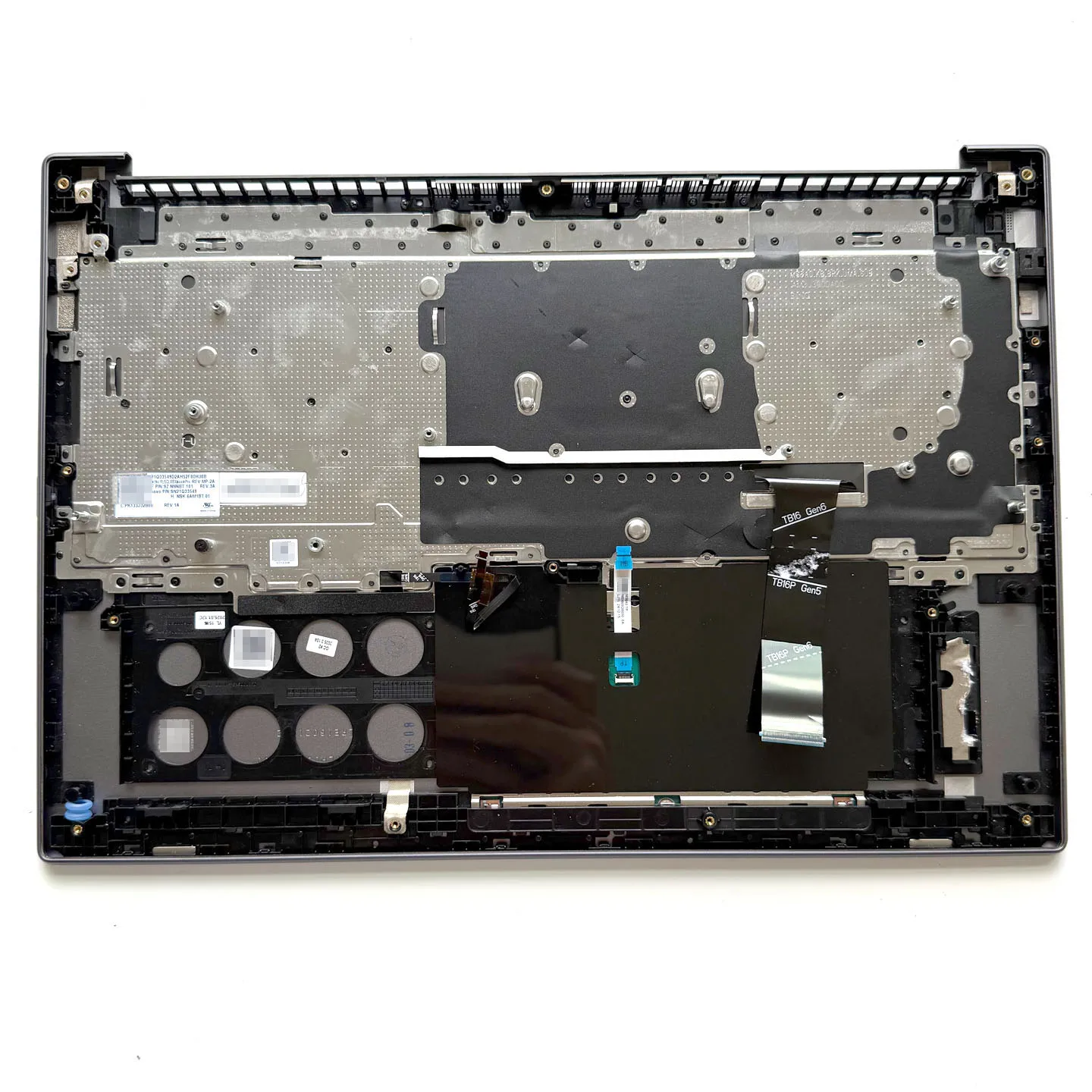 Immagine 7: Adatto per Xiaoxin Pro16 Iah10 Modello 2025 Ahp10: Tastiera per Laptop, Scocca C, Pannello Tasti Touch, Tasti, Altoparlante, Accessori Audio, Poggiapolsi, Telaio Computer