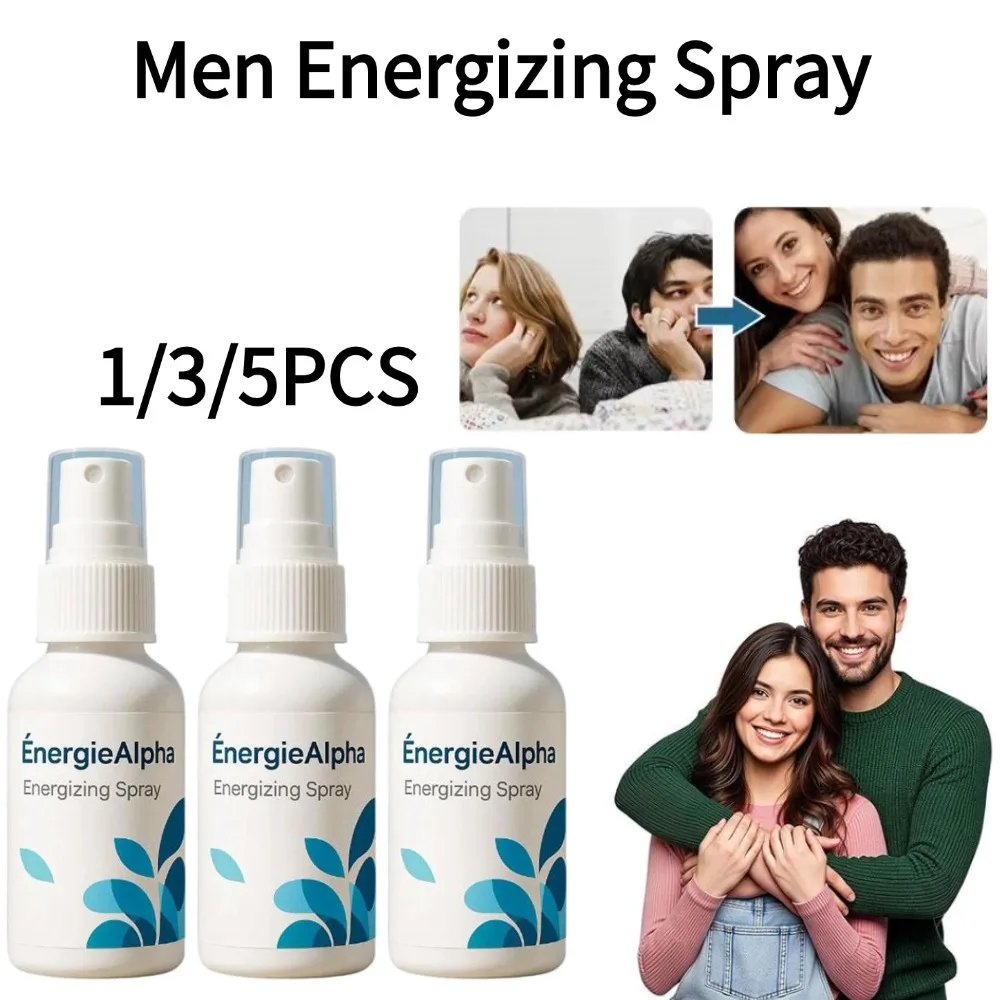 Men Energizing Spray 30ml Herbal Extracts Grooming Mist Nourishing Body Liquid for Refreshing Daily Skin Care Cosmetics Supplies