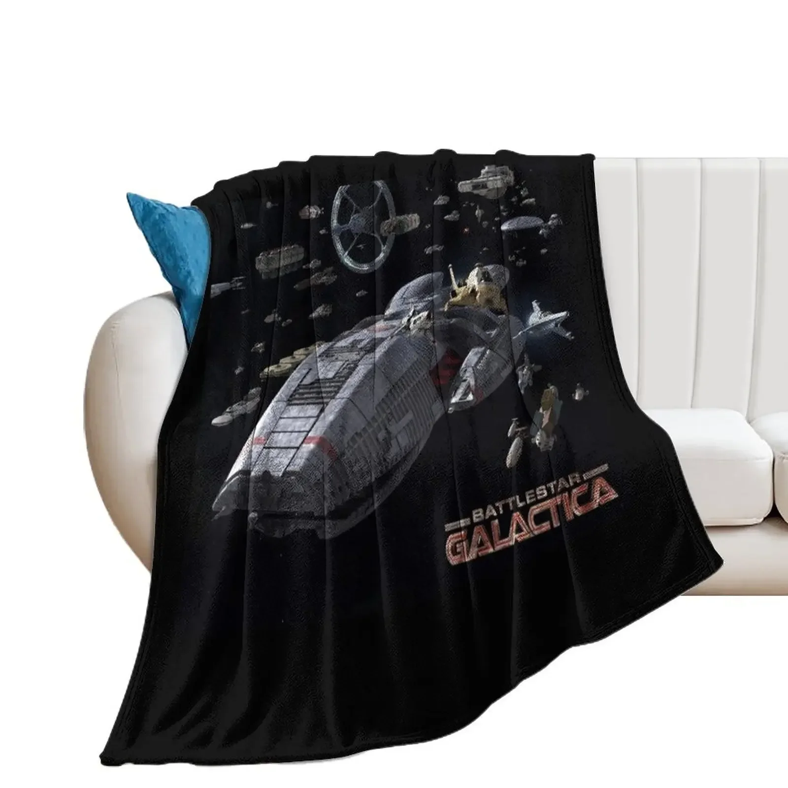 

Battlestar Galactica Throw Blanket heavy to sleep Retros Travel Luxury Throw Blankets