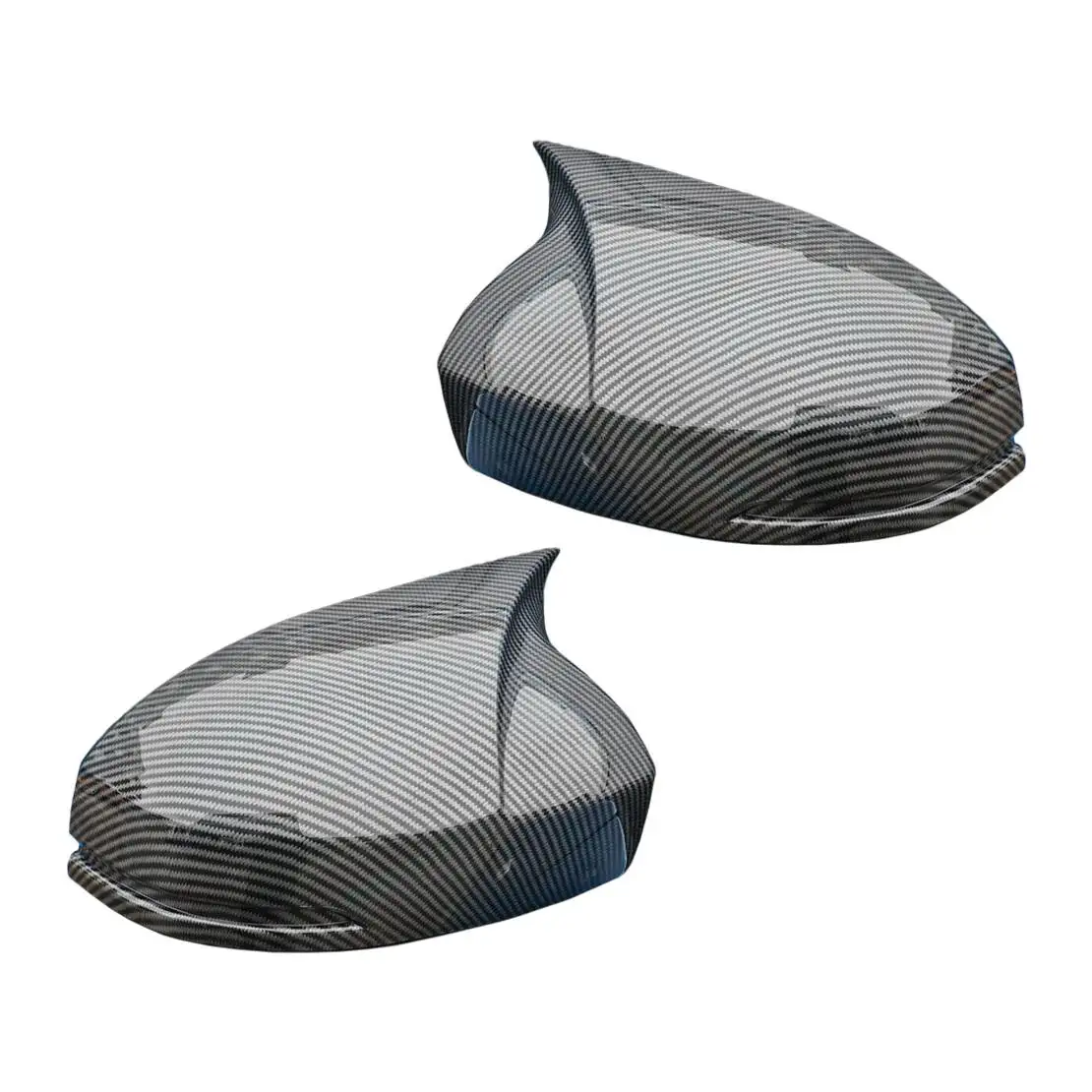 

1 пара боковых зеркал заднего вида в стиле углеродного волокна, накладка из АБС-пластика, подходит для Honda Fit 2014 2015 2016 2017 2018 2019 2020