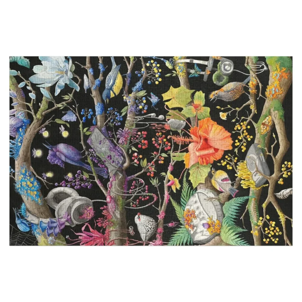 

Modern Music - Bird Concerto with Headphones Jigsaw Puzzle For Children Custom Gifts Puzzle