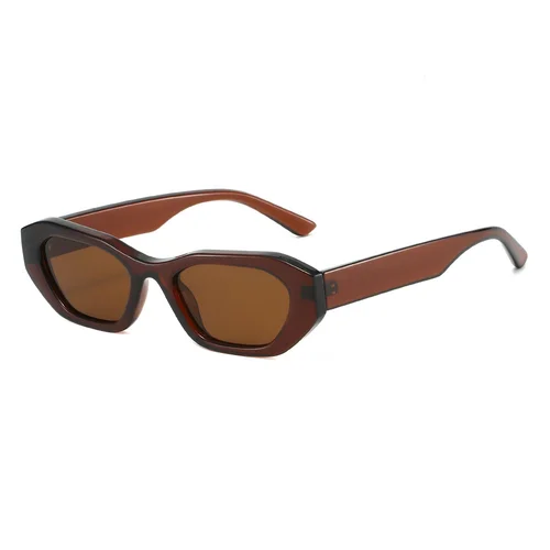 Imagen 2 del producto Nuevas gafas de sol rectangulares con estampado de leopardo Retro de lujo para mujer 2025, marca de diseño de Color gelatina, gafas de tendencia con personalidad para hombres UV400