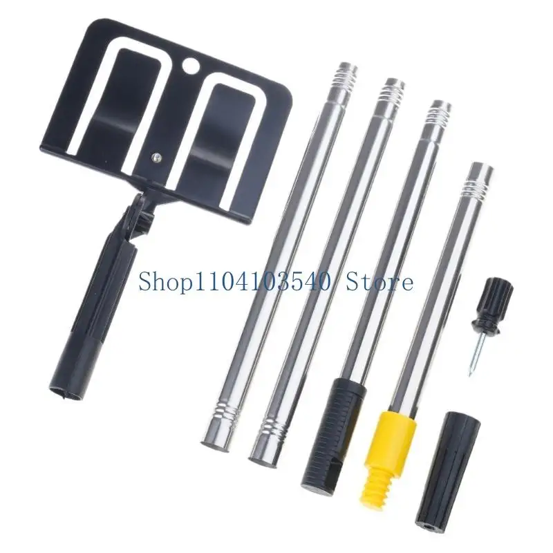 02DC Industrial Professional Paint Guard Clamps Shield Holder Support Rack With Adjustable Arm For Precise Work Home Projects