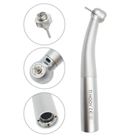 Dental KV8000 type Dental high speed handpiece Fiber Optic LED Turbine Handpiece for KAVO Coupler 6 Holes Dental Material Tools