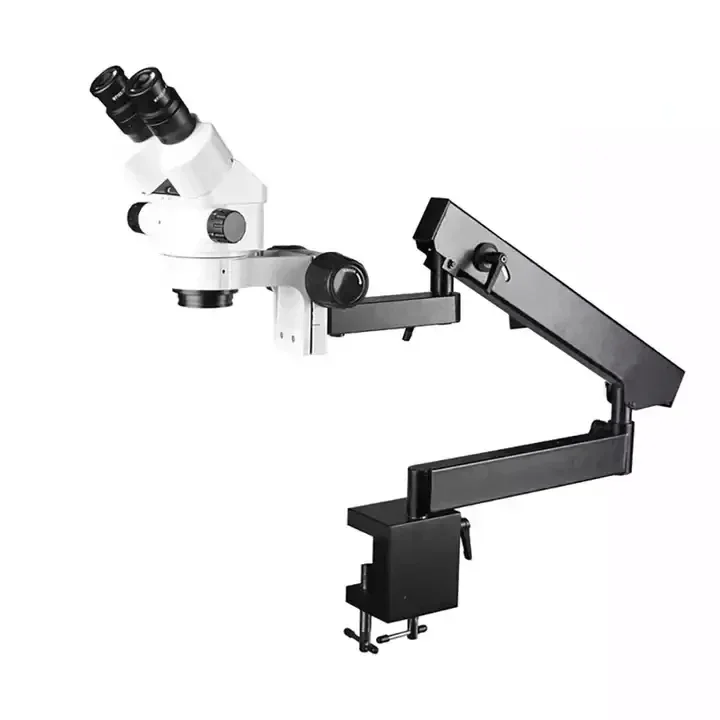 3.5X-90X microscope Stereo Microscope Zoom with Flex Arm for Dentist operating microscopeTXB1-D11