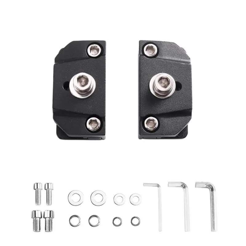 NEW-Adjustable LED Light Bar Brackets Universal Hood Mounts For Off-Road Vehicle Truck Tractor Work Lights Padding