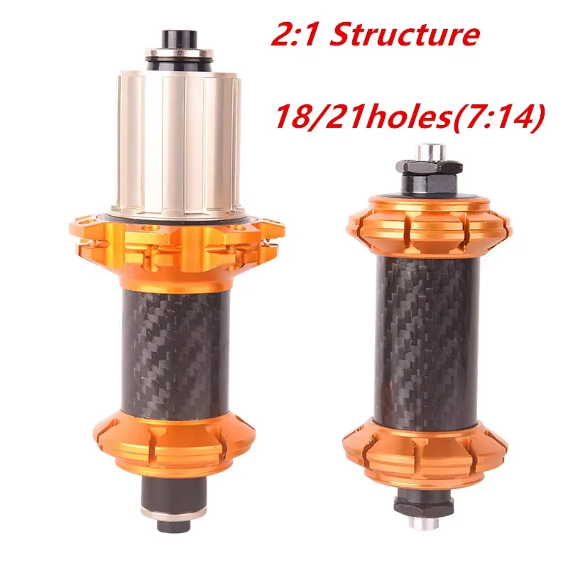 AliExpress RUJIXU 20H 6pawls Road Bike Hub Sealed Bearing Hub CNC Front Hub16/18/ 20 Hole Rear Hub 21 Hole V Brake Bicycle Components