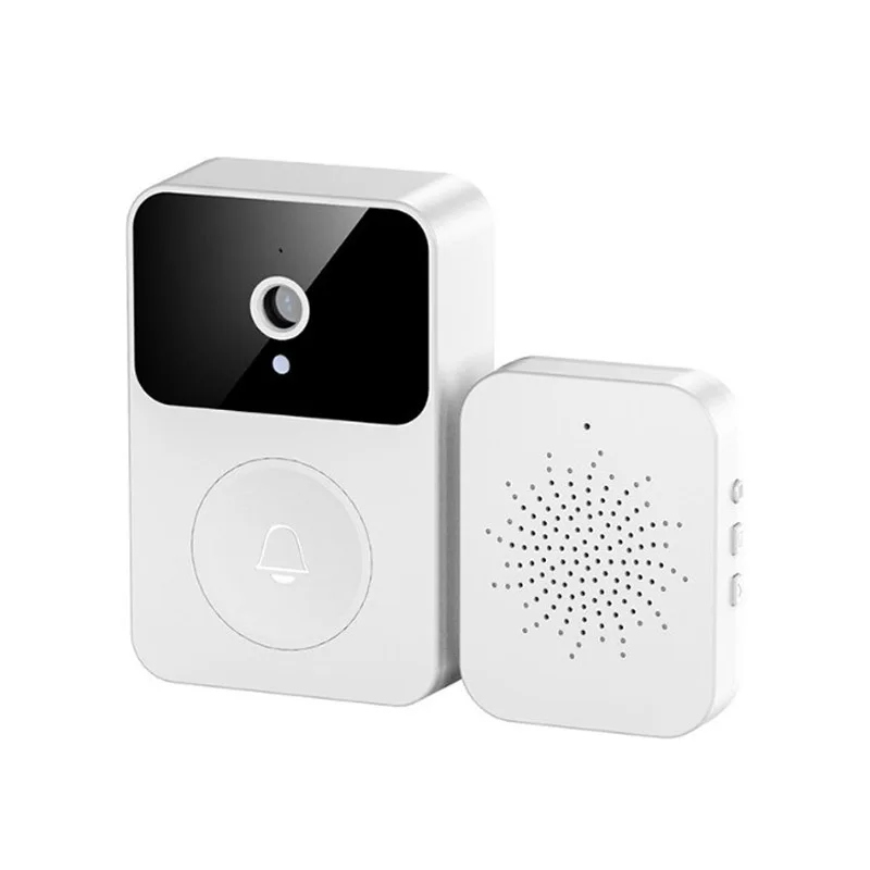 Sonnette sans fil Wi-Fi avec caméra HD extérieure, interphone vidéo à vision nocturne, changement vocal, moniteur domestique, sonnette de porte de sécurité