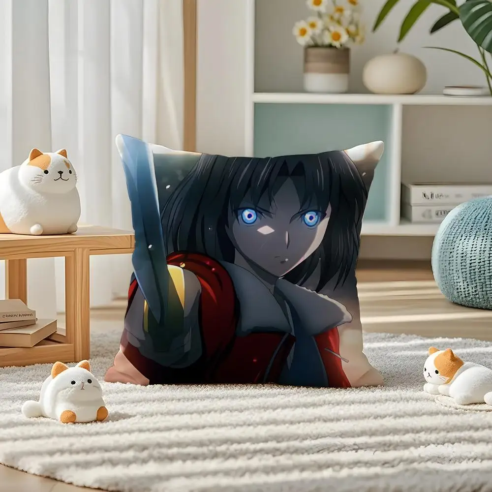 The G-Garden Of Sinners Pillow Case Pillow Case Plush Fabric Soft Double Sided Print Home Sofa High Quality Cushion